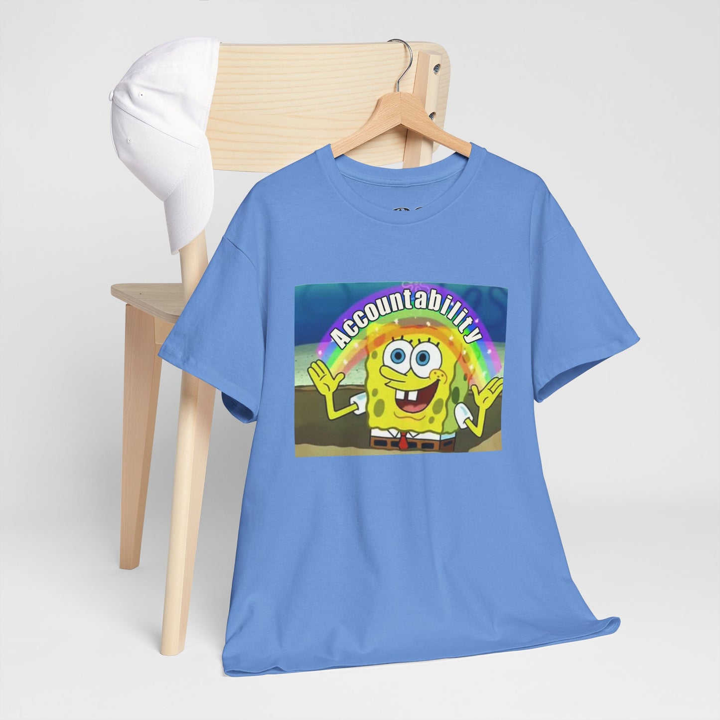 Sponge Bob Accountability Tee Heavy Cotton