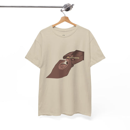 “Bros Get High” 100% Cotton Pass Dat Doobie Tee