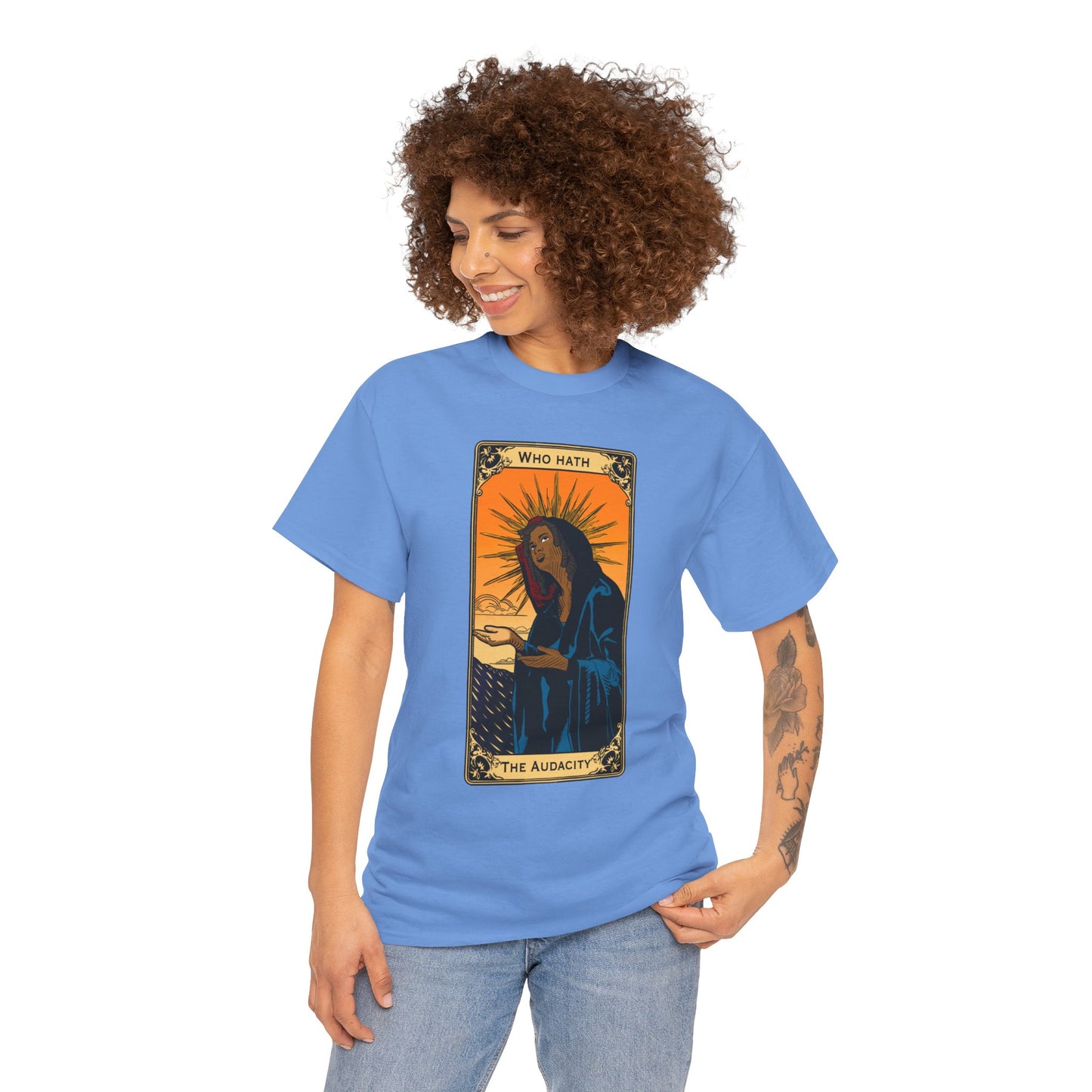 The Audacity Tarot Card 100% Cotton Tee