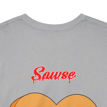 Conversation Heart Duck Sawse Logo Tee Heavy Cotton 01
