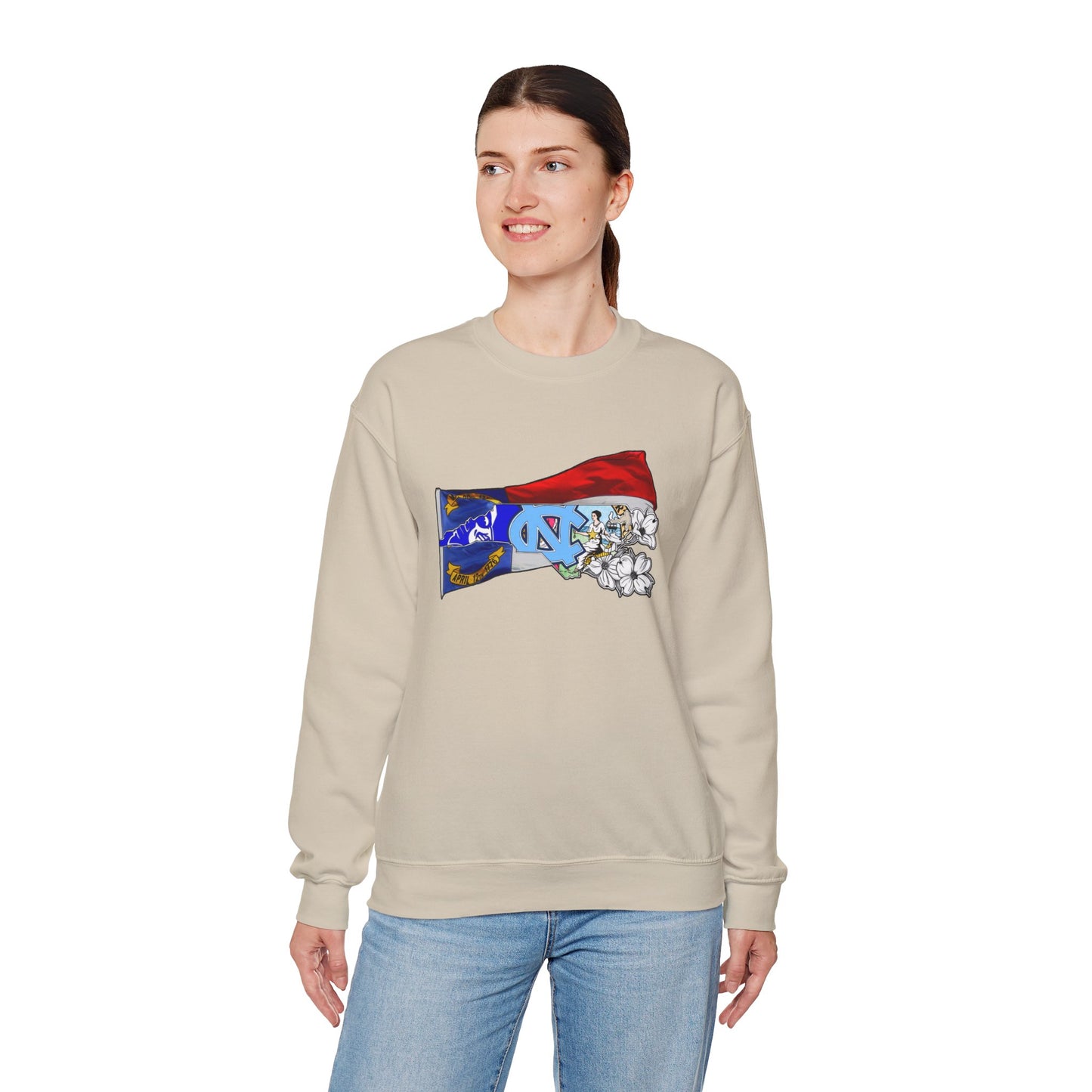 Unisex Heavy Blend™ North Carolina Crewneck Sweatshirt