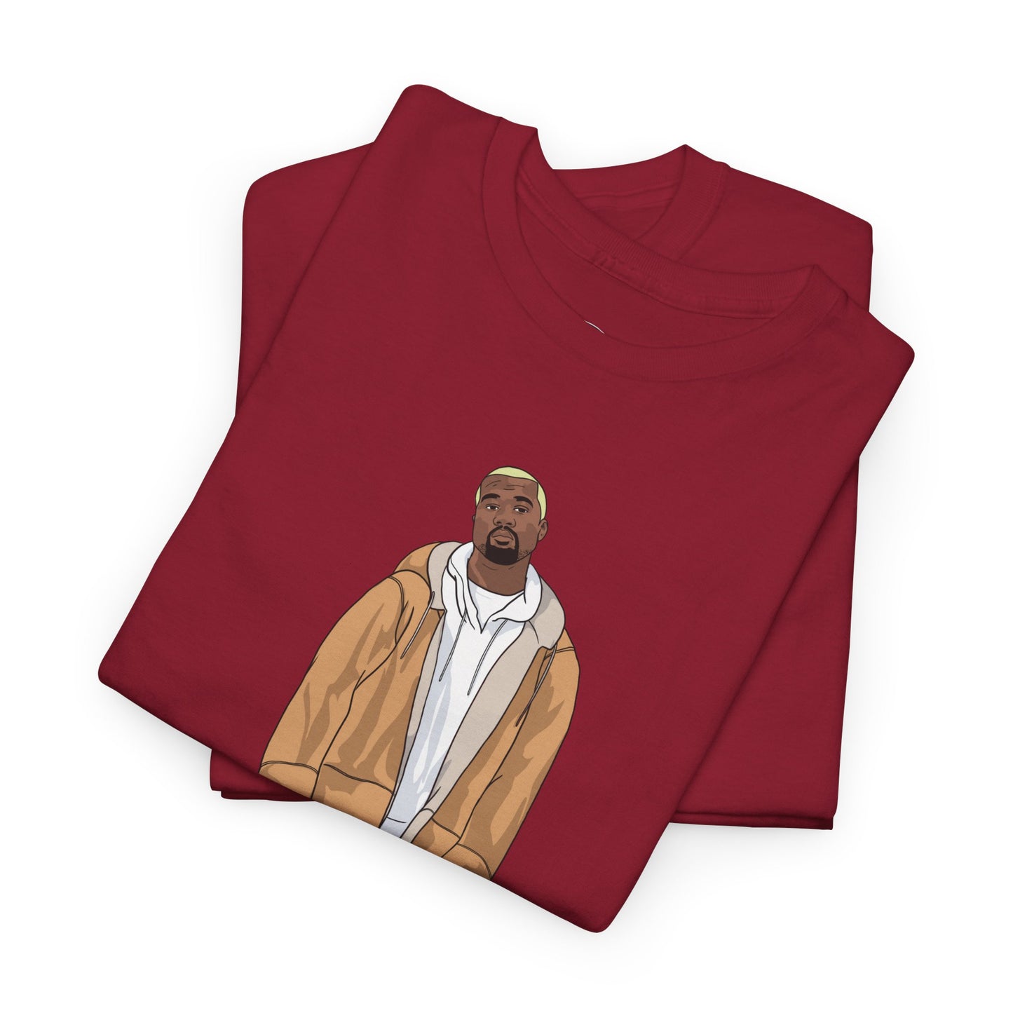 Blonde Ye 450 Cloud Black Tee Heavy Cotton