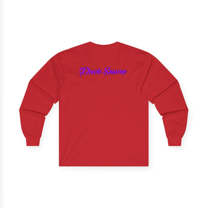 Valentines Blue Sawse Ultra Cotton Long Sleeve Tee