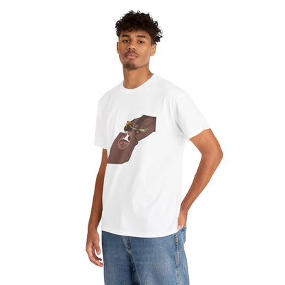 “Bros Get High” 100% Cotton Pass Dat Shroom Tee