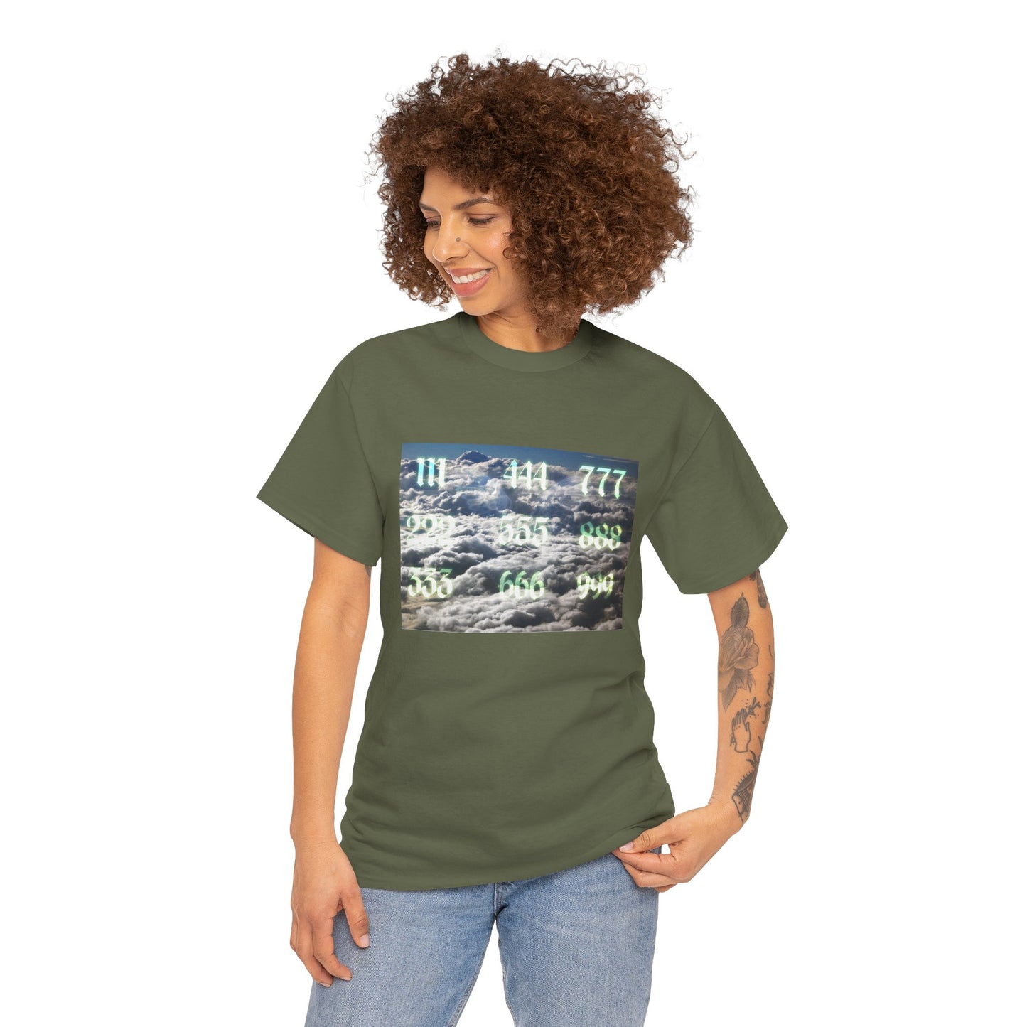 Angel Numbers Heavy Cotton T-Shirt