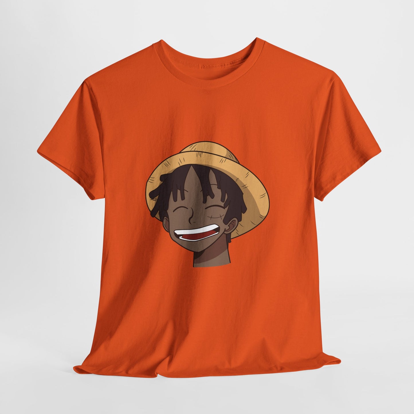 Black Luffy Card 100% Cotton Tee