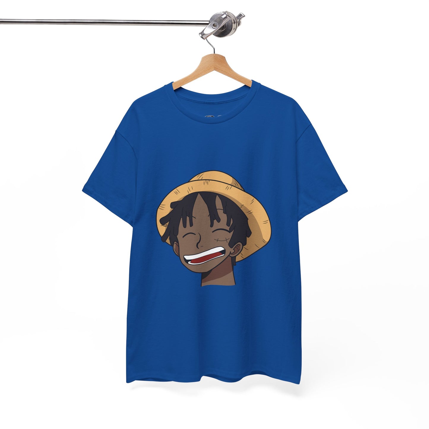 Black Luffy Card 100% Cotton Tee