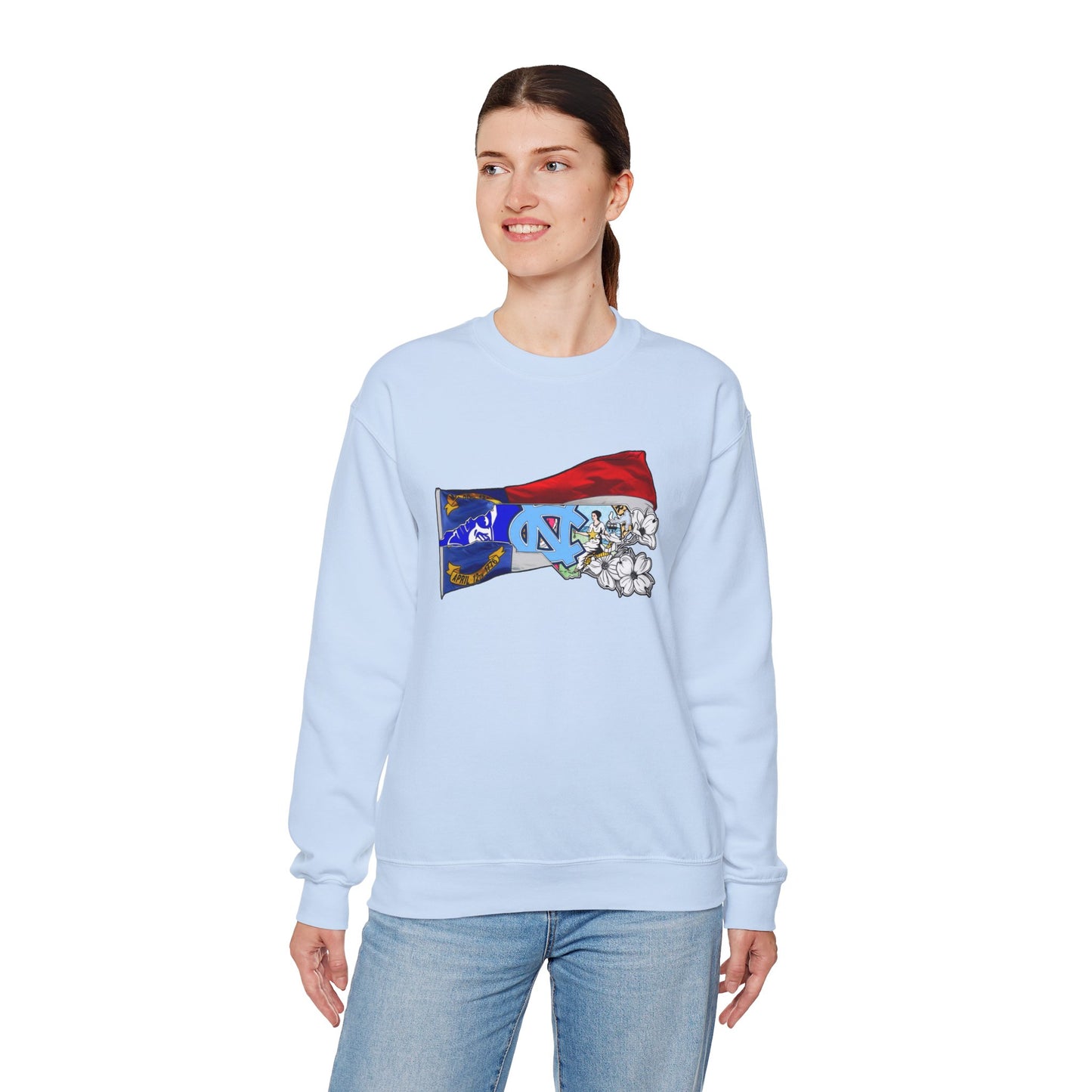 Unisex Heavy Blend™ North Carolina Crewneck Sweatshirt