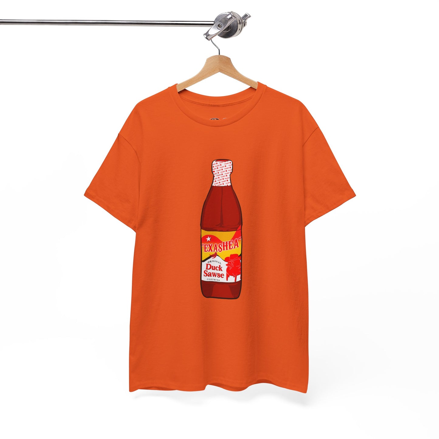 Texas Heat Hot Sauce 100% Cotton Duck Sawse Tee
