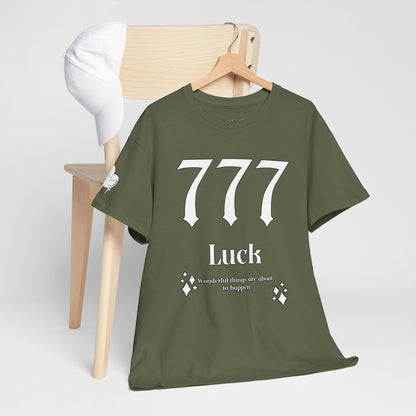 777 Luck T-Shirt Angel Numbers