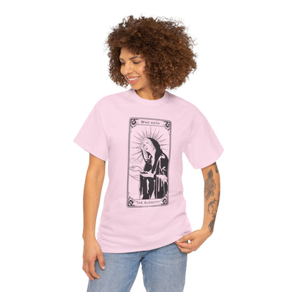 The Audacity Tarot Card 100% Cotton Tee x BLK