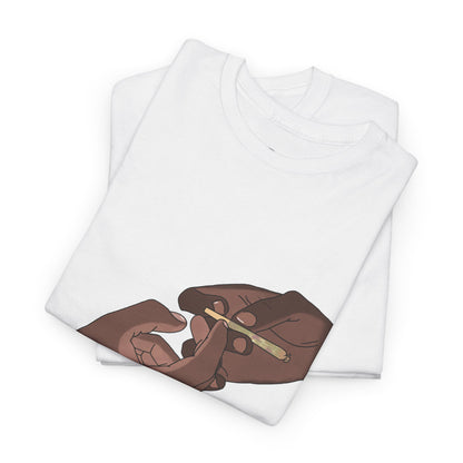 “Bros Get High” 100% Cotton Pass Dat Doobie Tee