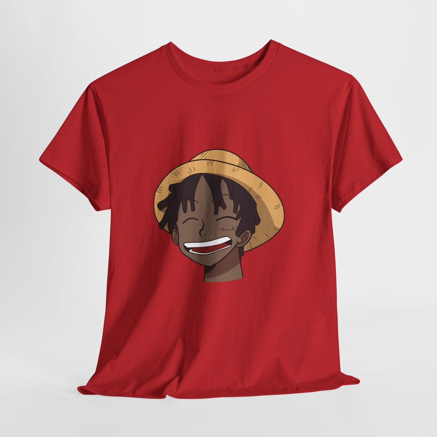 Black Luffy Card 100% Cotton Tee