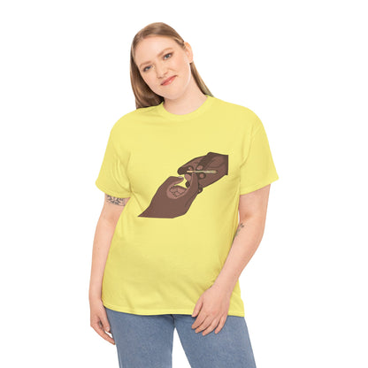 “Bros Get High” 100% Cotton Pass Dat Doobie Tee
