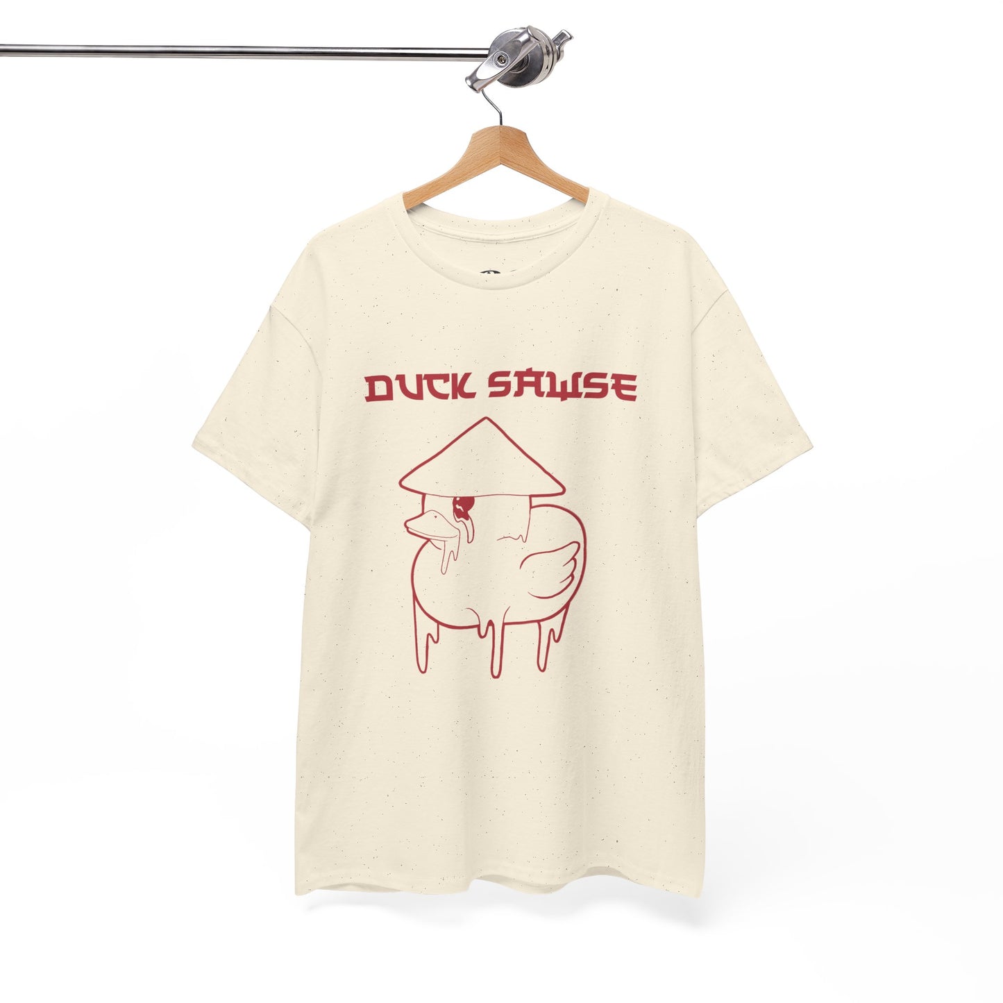 Duck Sawse Chinese Take-Out Logo 100% Cotton Tee