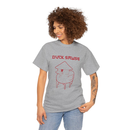Duck Sawse Chinese Take-Out Logo 100% Cotton Tee