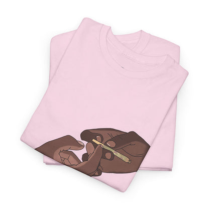 “Bros Get High” 100% Cotton Pass Dat Doobie Tee
