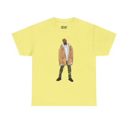 Blonde Ye 450 Cloud Black Tee Heavy Cotton