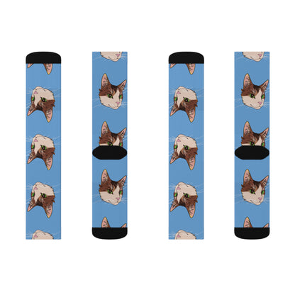 Kitty Cat  Sublimation Socks