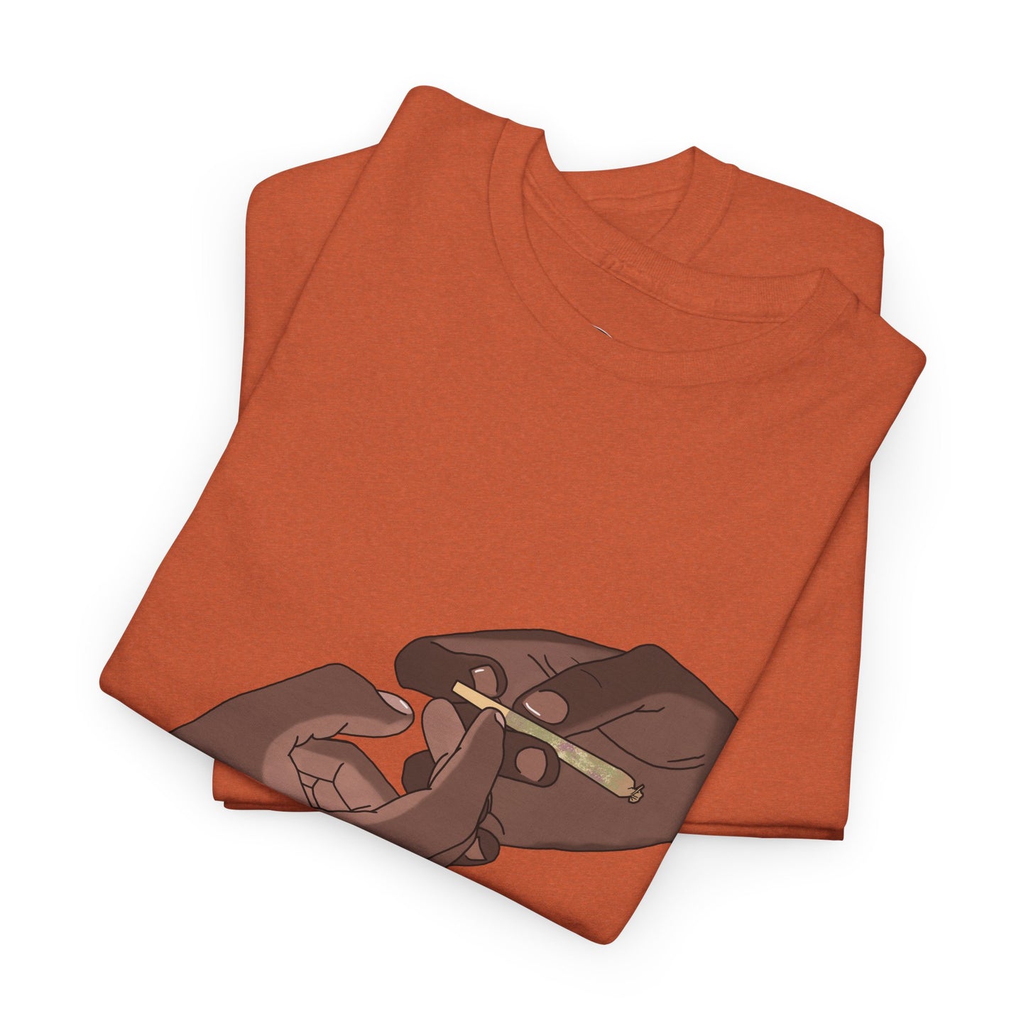 “Bros Get High” 100% Cotton Pass Dat Doobie Tee