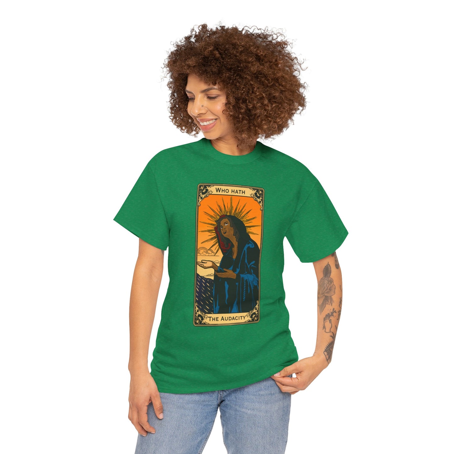 The Audacity Tarot Card 100% Cotton Tee