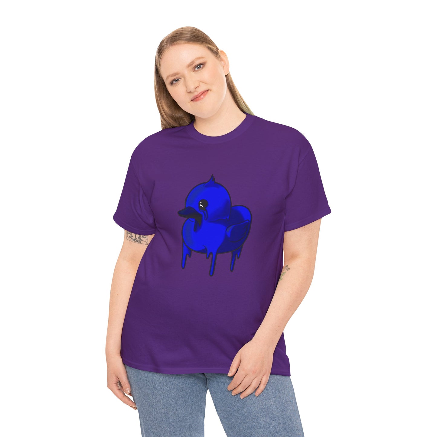 Blue Suede Duck Sawse Tee Heavy Cotton
