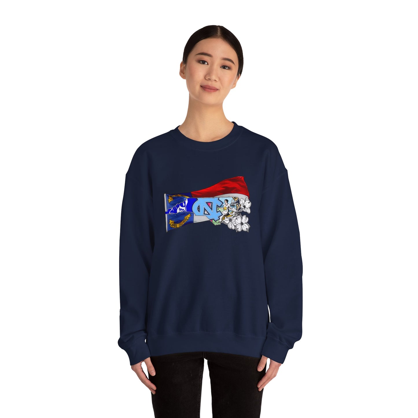 Unisex Heavy Blend™ North Carolina Crewneck Sweatshirt