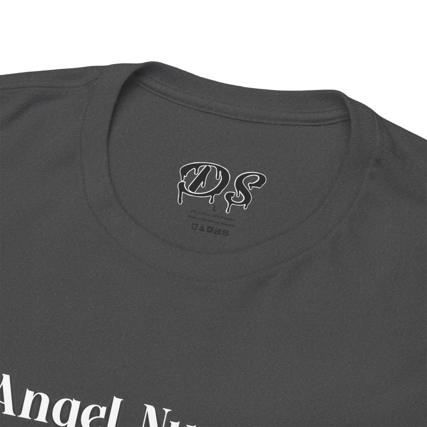 Angel Numbers - ALL WHT Heavy Cotton T-Shirt
