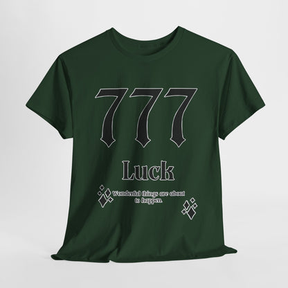 777 Luck T-Shirt Angel Numbers