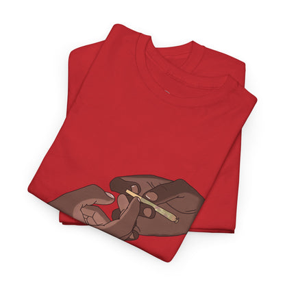 “Bros Get High” 100% Cotton Pass Dat Doobie Tee