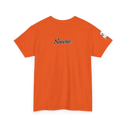 Human Being Shipping Label 100% Cotton Tee x BLK