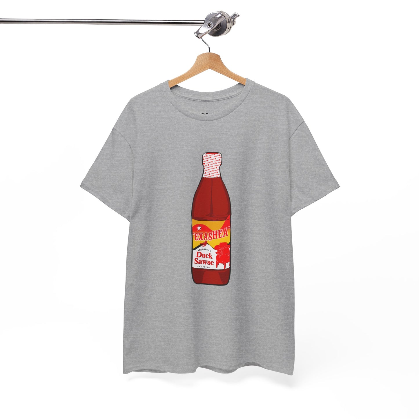 Texas Heat Hot Sauce 100% Cotton Duck Sawse Tee