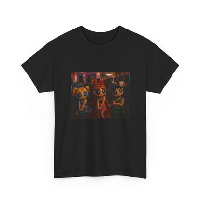 Powerpuff Girls x 'House Party' T-Shirt — Retro Cartoon Graphic Tee