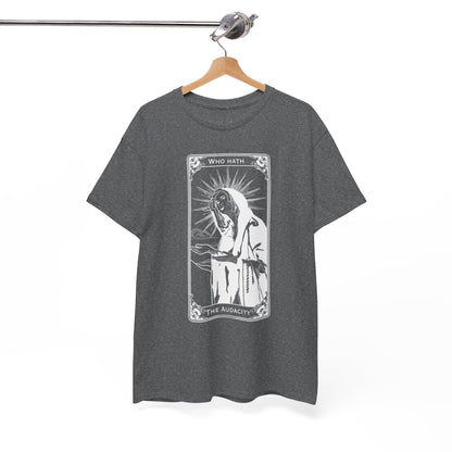The Audacity Tarot Card 100% Cotton Tee x WHT