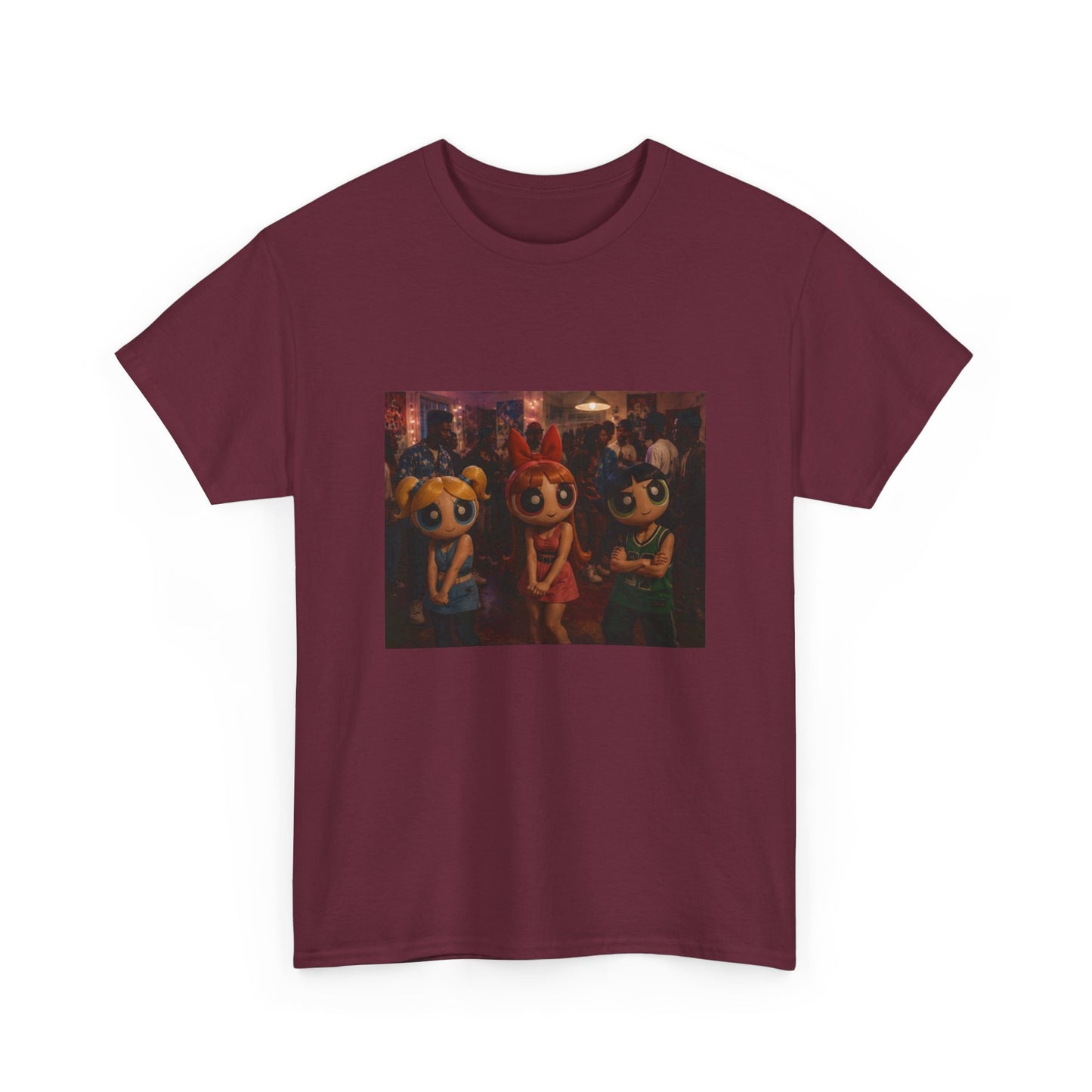 Powerpuff Girls x 'House Party' T-Shirt — Retro Cartoon Graphic Tee