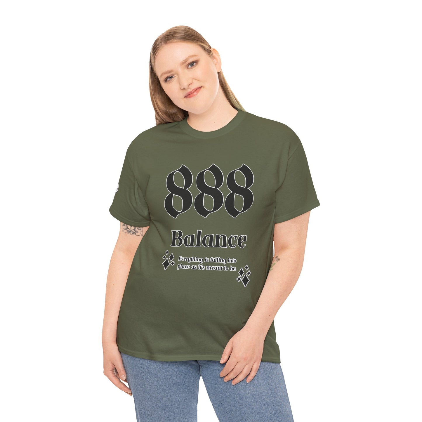888 Balance T-Shirt Angel Numbers