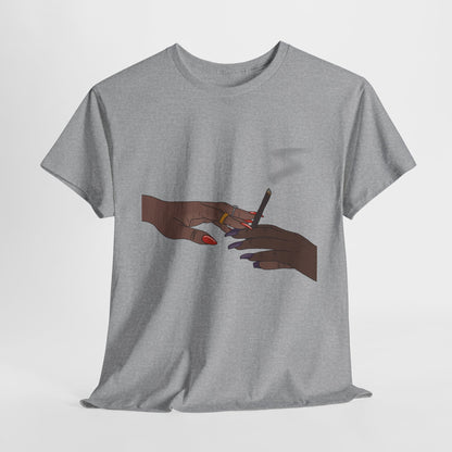 ”Girls Get High” 100% Cotton Pass Dat Blunt Tee