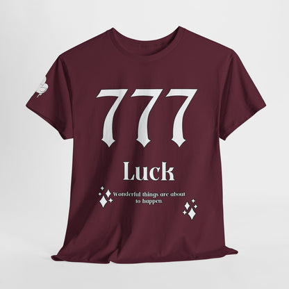 777 Luck T-Shirt Angel Numbers