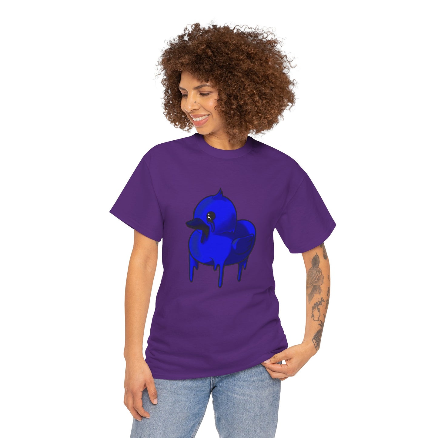 Blue Suede Duck Sawse Tee Heavy Cotton