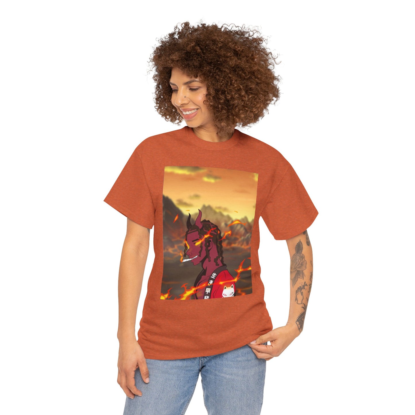 Fire Bender DingxAzuki Tee Heavy Cotton