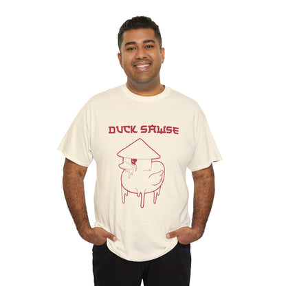 Duck Sawse Chinese Take-Out Logo 100% Cotton Tee