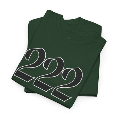 222 Alignment T-Shirt Angel Numbers x BLK