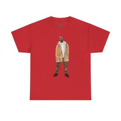 Blonde Ye 450 Cloud Black Tee Heavy Cotton