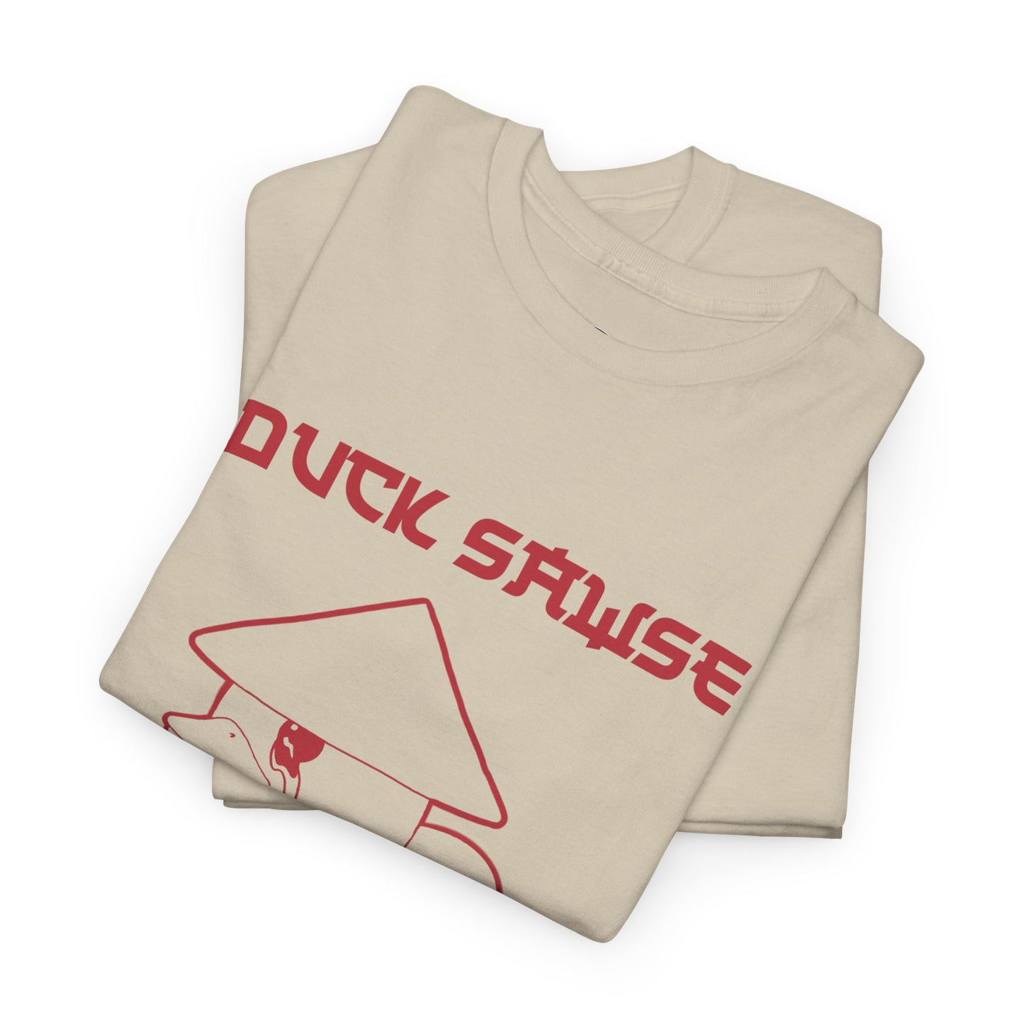 Duck Sawse Chinese Take-Out Logo 100% Cotton Tee