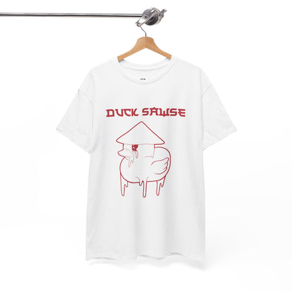 Duck Sawse Chinese Take-Out Logo 100% Cotton Tee
