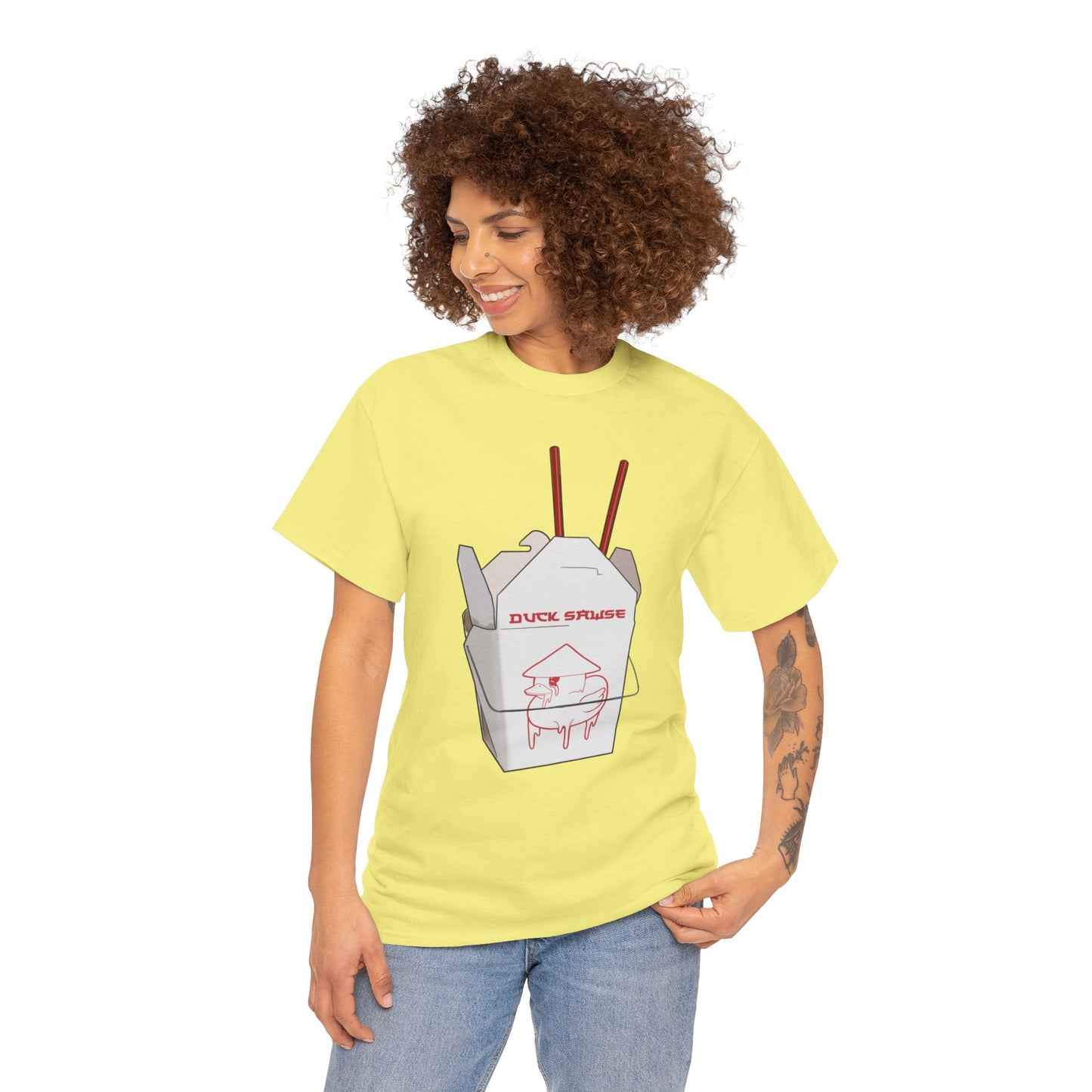 Duck Sawse Take-Out 100% Cotton Tee