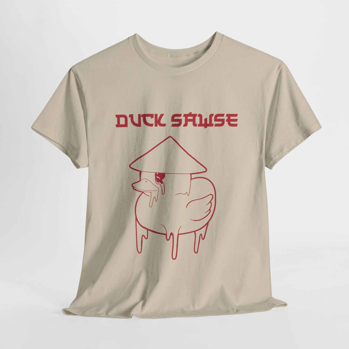 Duck Sawse Chinese Take-Out Logo 100% Cotton Tee