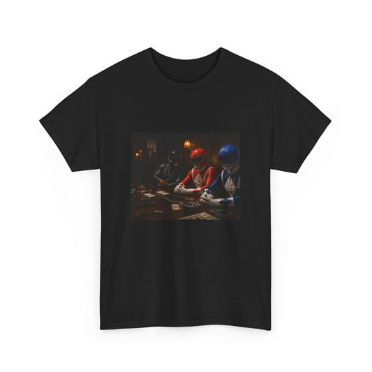 Power Rangers x “Paid in Full” T-Shirt — Retro Hip-Hop Mashup Tee