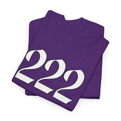 222 Alignment T-Shirt Angel Numbers x WHT