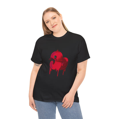 Red Suede Duck Sawse Tee Heavy Cotton